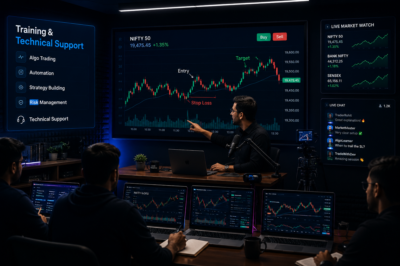 AlgoSpeed training and support